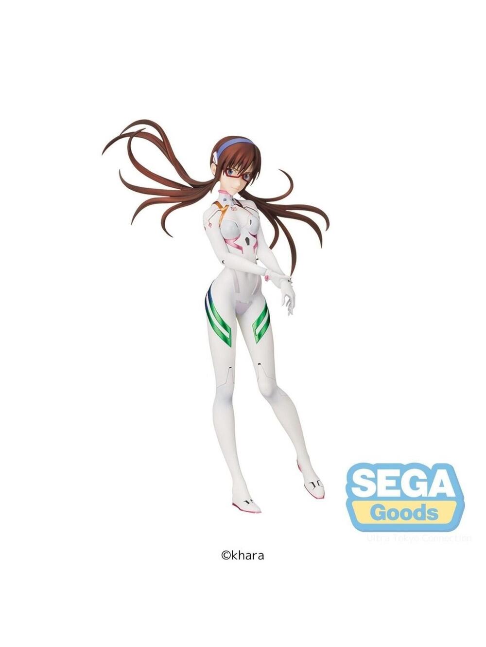 Sega Evangelion SPM Figure Mari Makinami Last Mission Activate Color NIB US Sell